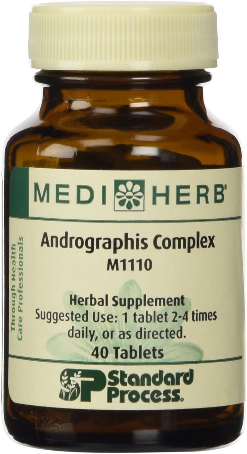 Mediherb Medi Herb Andrographis Complex Herbal Supplement - 40 Tablets - Image 1